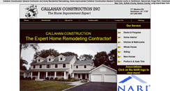 Desktop Screenshot of mikecallahanconstructioninc.com